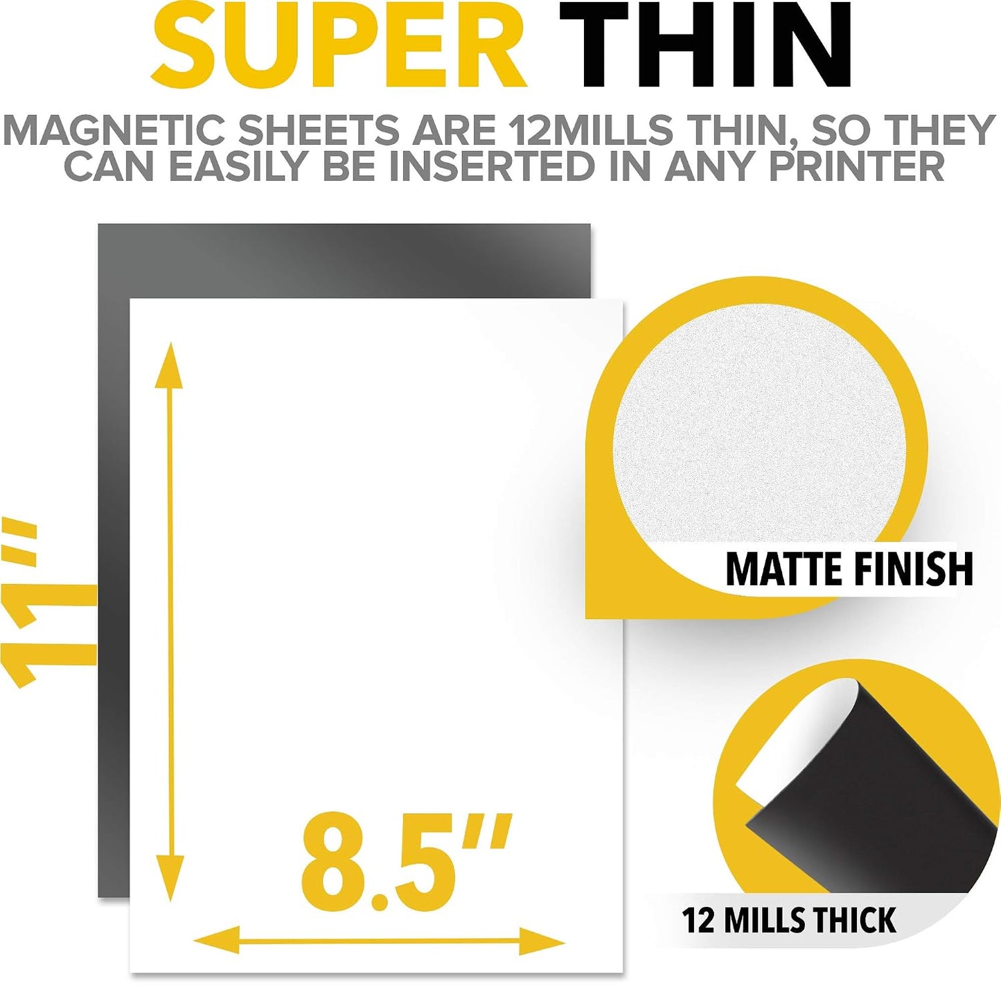 MagniPrint™ A4 Printable Sheets