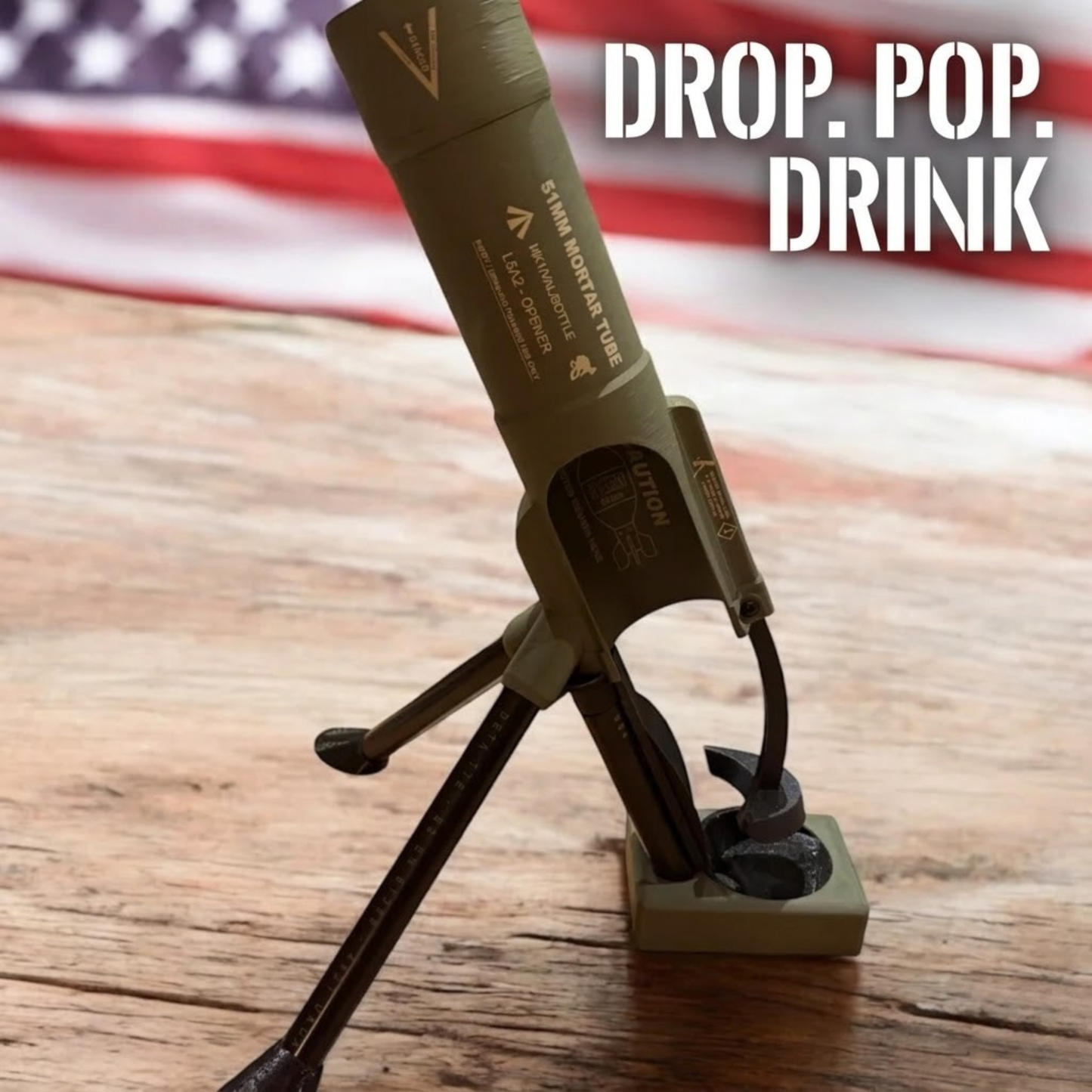 Mortar Bottle Opener
