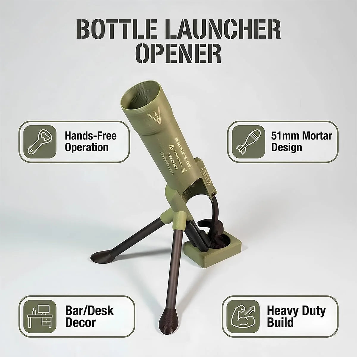 Mortar Bottle Opener