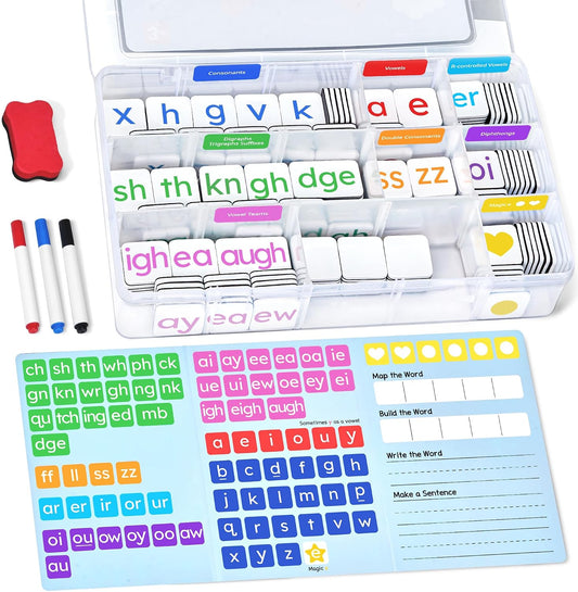 Magnetic Phonics Word Building Kit