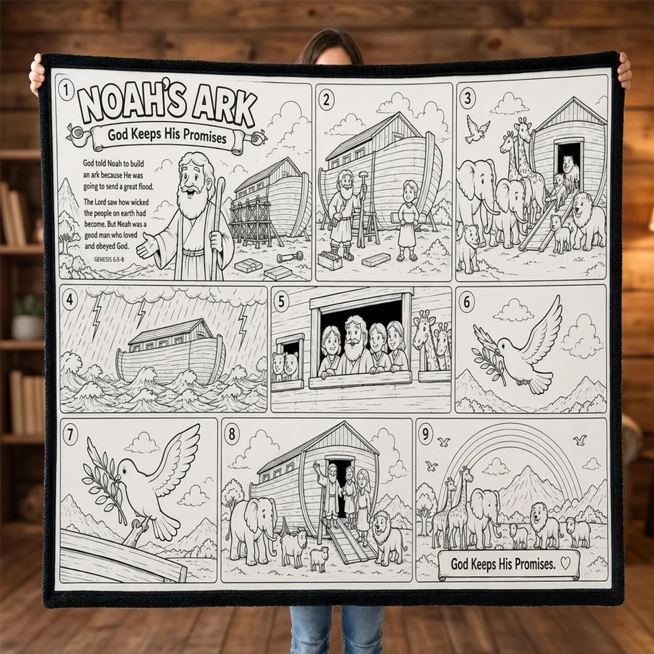 The Comic Bible Blanket