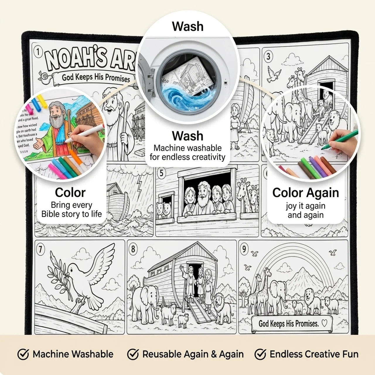 The Comic Bible Blanket
